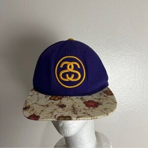 Stussy Capz Vintage Hat Floral OSFM